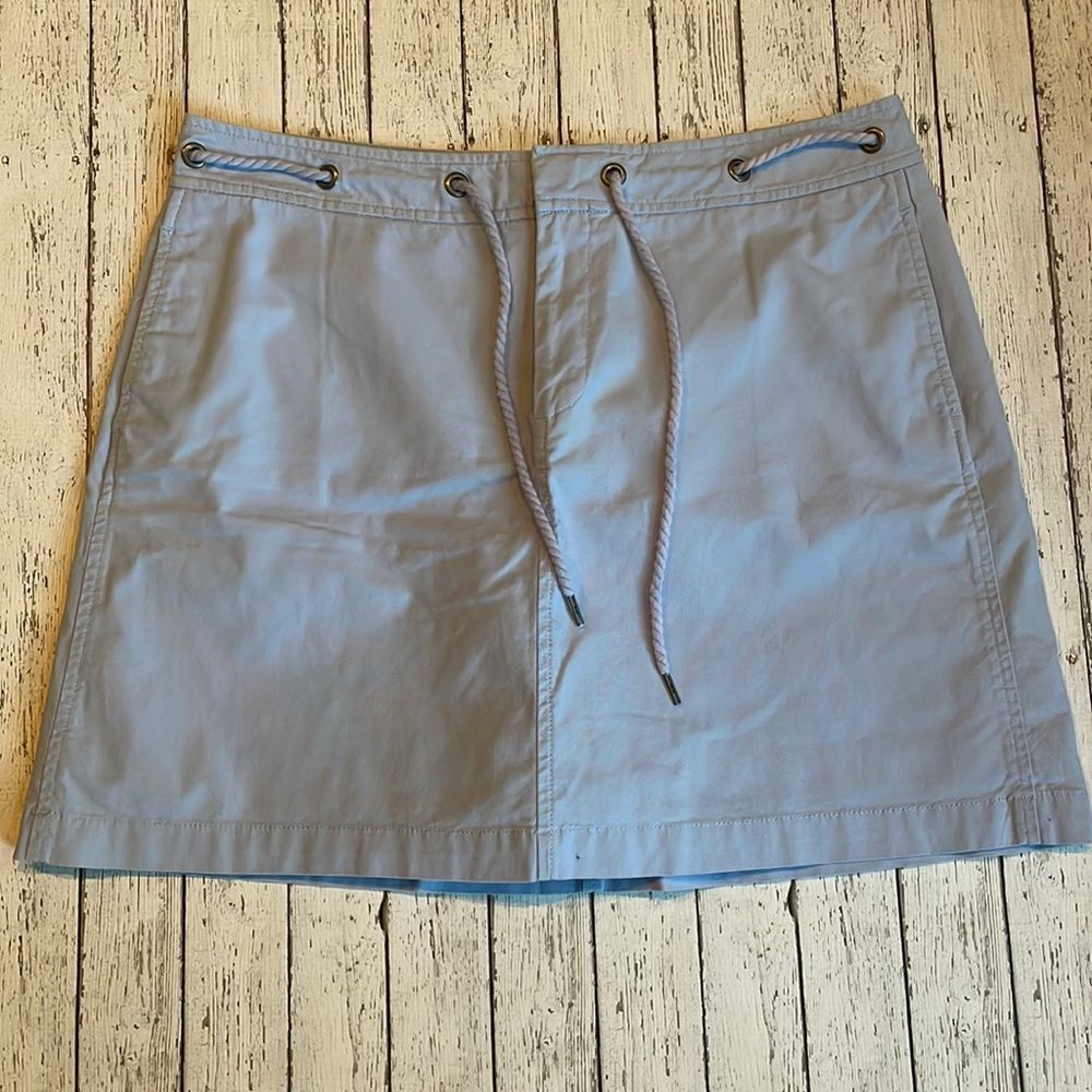 Dockers Blue Mini Skirt